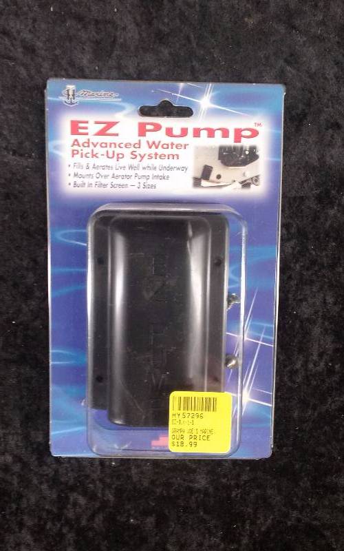 lot 1058 image: TH Marine EZ Pump Advanced Water Pickup System, EZ-BLK-1