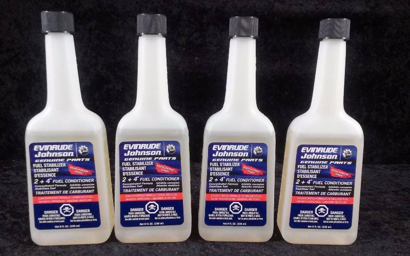 lot 1171 image: (4) Evinrude Fuel Stabilizer 24 Fuel Conditioner, 8ozeach