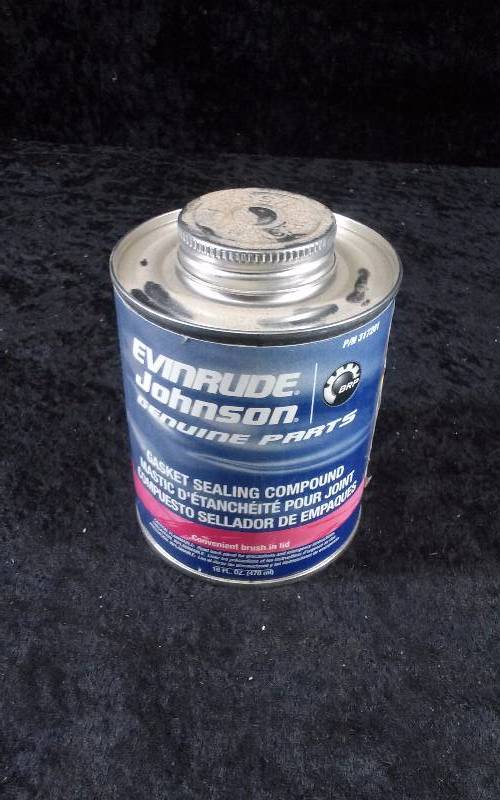 lot 1174 image: Evinrude Gasket Sealing Compound, 16oz