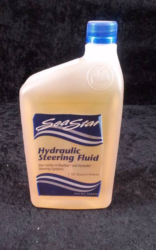 lot 1177 image: SeaStar Hydraulic Steering Fluid, 1qt
