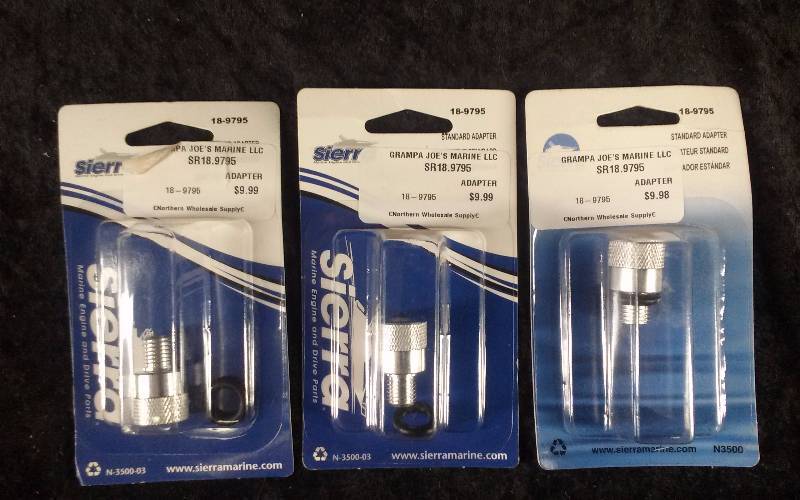 lot 1201 image: (3) Sierra Standard Adapter for Suzuki Lower Unit, PN 18-9795