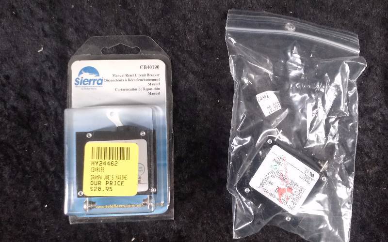 lot 1213 image: (2) Sierra Manual Reset Circuit Breakers, CB40190