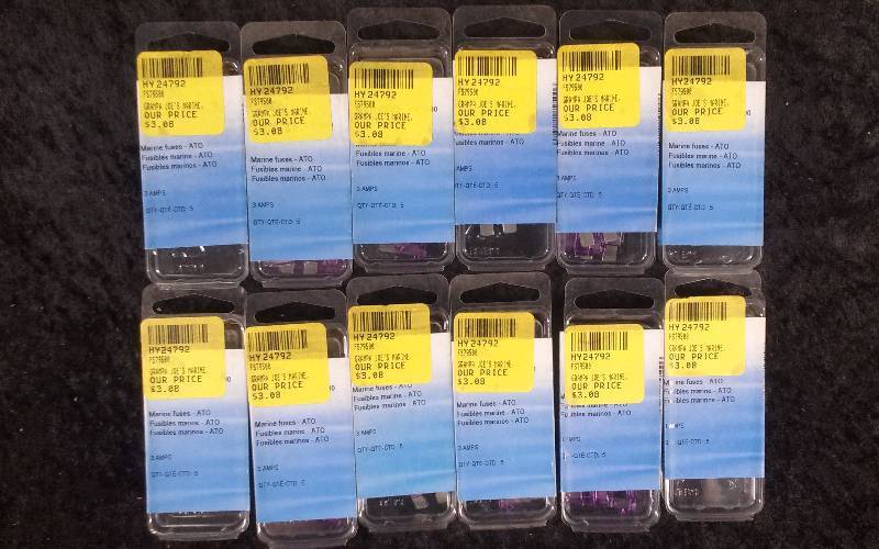 lot 1242 image: (12) Sierra Marine Fuse - ATO, 3 amps, FS79500