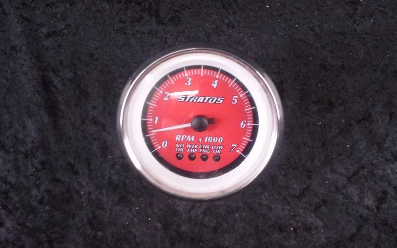 lot 1276 image: Stratos Gauge Tach wSystem Check, TC9291, 960576 7E350