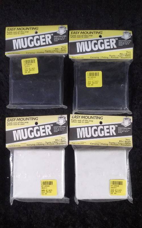 lot 1287 image: (4) Mugger Beverage Holders