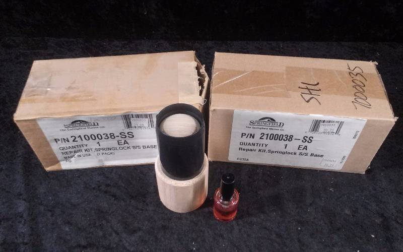 lot 1289 image: (2) Springfield Spring Lock 2 Base Repair Kit, PN 2100038-SS