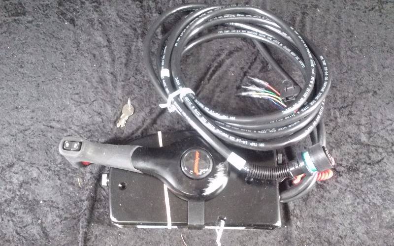 lot 1313 image: Mercury Quicksilver Remote Control wPower TiltTrim Throttle Shift Control, 20FT, 14 Pin Harness