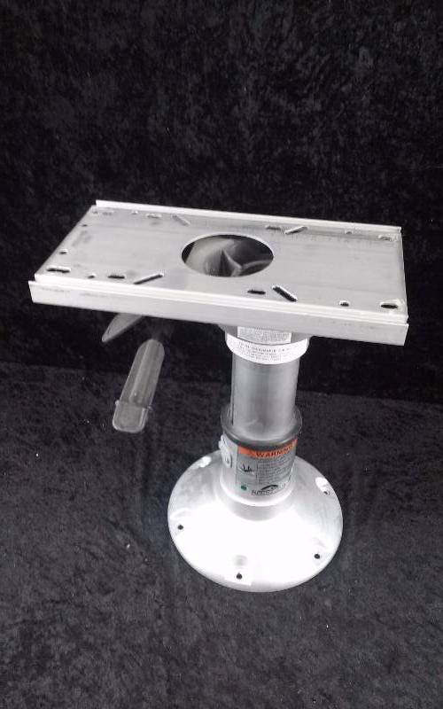 lot 1371 image: Springfield Seat Pedestal wSeat Mount, Adjustable
