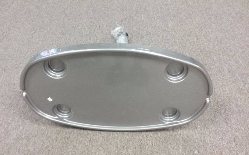 lot 1463 image: Pontoon Oval Table wBase, 29h x 22w x 18d