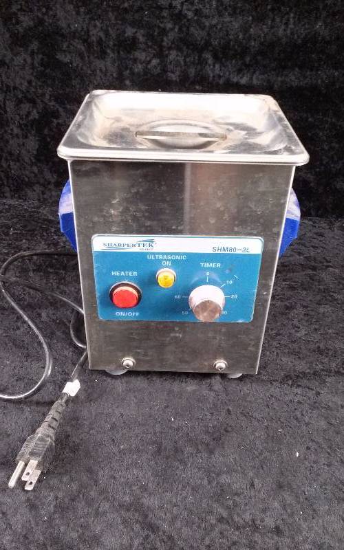 lot 1492 image: Sharper Tek SHM80-2L Ultrasonic Cleaner