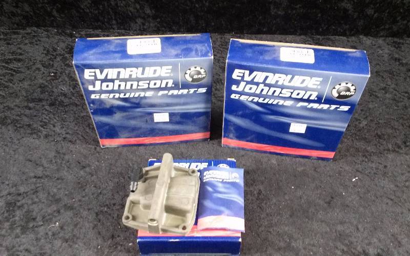 lot 1510 image: (2) Evinrude Float Chamber Kit Assembly, PN 437214