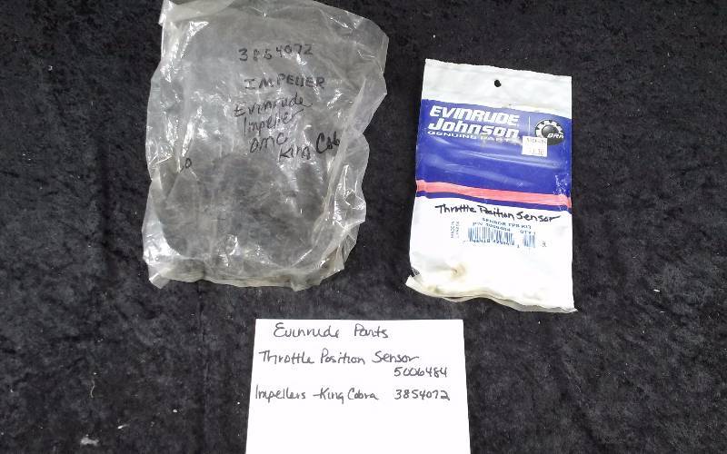 lot 1557 image: Evinrude Parts - Bin Lot - Misc (see description)