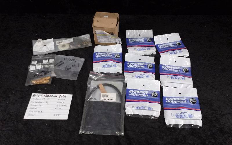 lot 1558 image: Evinrude Parts - Bin Lot - Misc (see description)