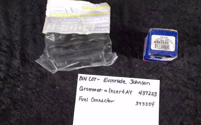 lot 1566 image: Evinrude Parts - Bin Lot - Misc (see description)