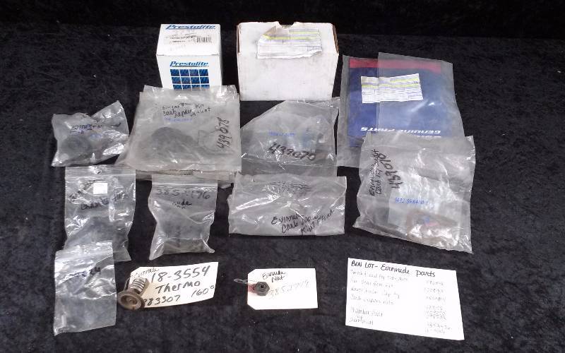 lot 1568 image: Evinrude Parts - Bin Lot - Misc (see description)