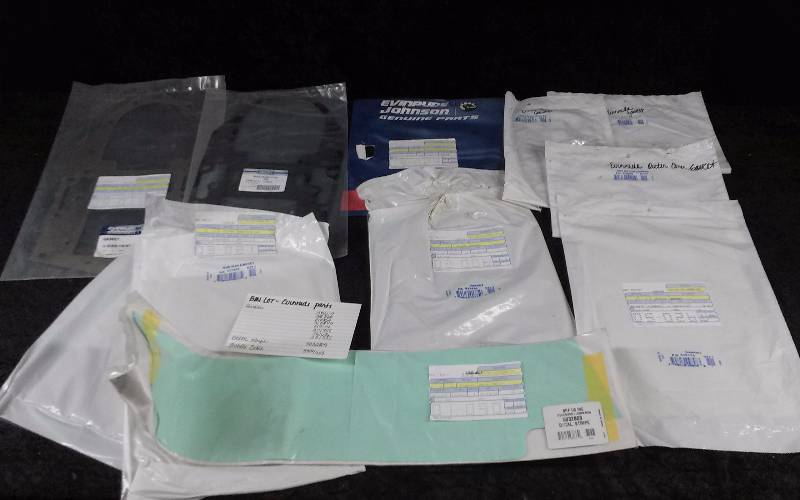lot 1572 image: Evinrude Parts - Bin Lot - Misc (see description)