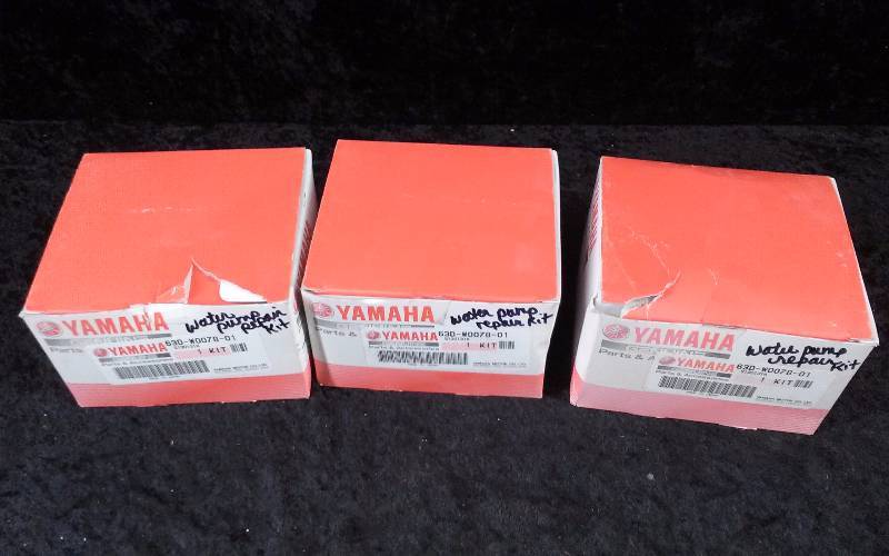 lot 1575 image: Yamaha (3) Water Pump Repair Kit, PN 63D-W0078-01