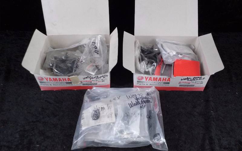 lot 1582 image: Lot - Yamaha Water Pump Repair Kits, 1 Each of PN 6P2-W0078-0, 6CE-W0078-00, 68V-W0078-00