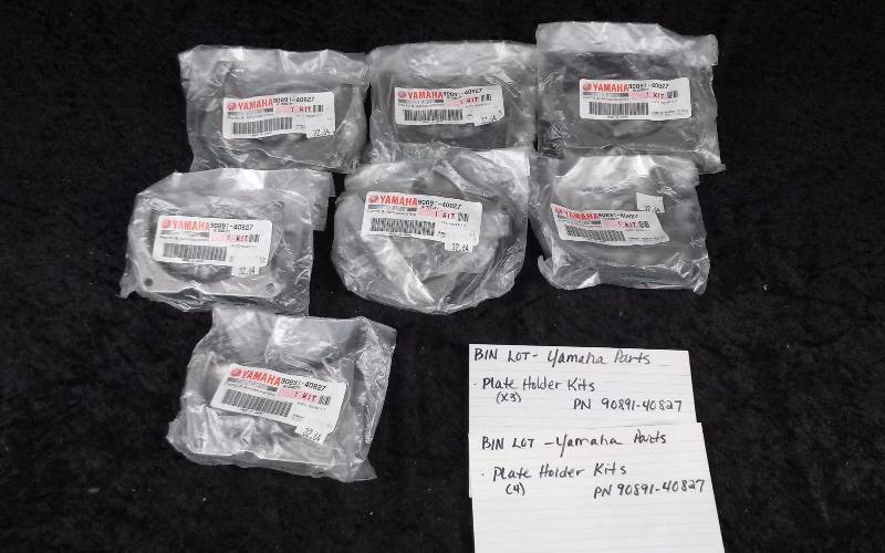 lot 1584 image: Yamaha Parts - Bin Lot - Misc (see description)