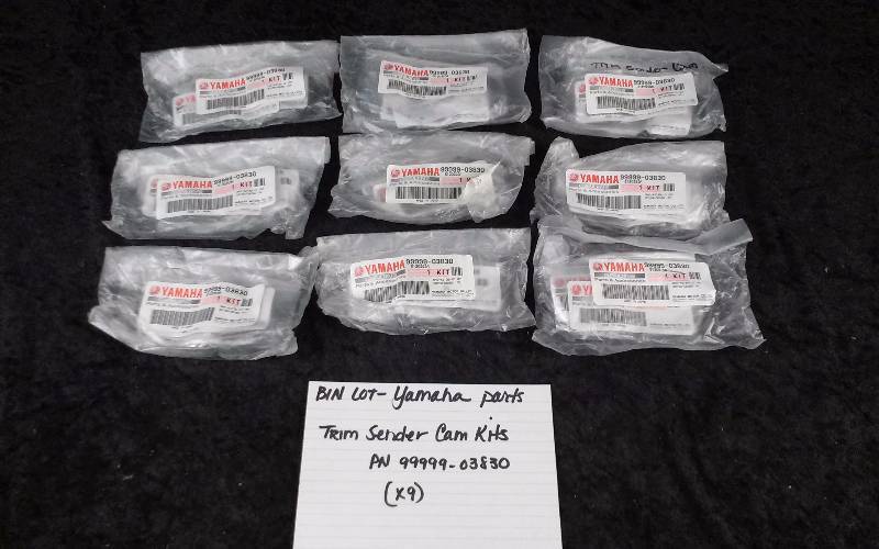 lot 1588 image: Yamaha Parts - Bin Lot - Misc (see description)