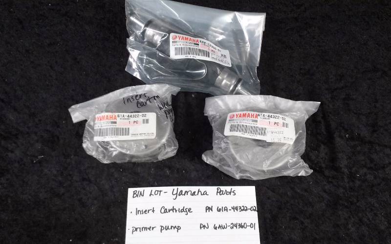 lot 1589 image: Yamaha Parts - Bin Lot - Misc (see description)