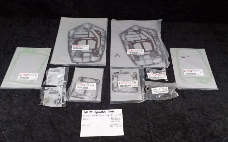 lot 1595 image: Yamaha Parts - Bin Lot - Misc (see description)