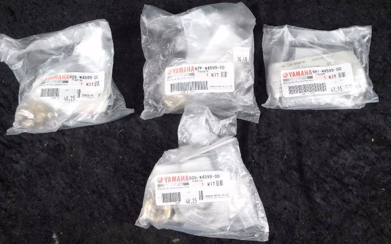 lot 1596 image: Yamaha Parts - Bin Lot - Misc (see description)