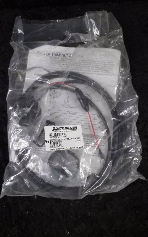 lot 1602 image: Quicksilver 10FT Switch Kit, PN 87-18286A18