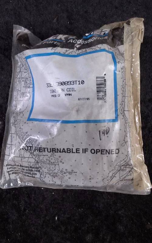 lot 1607 image: Quicksilver Ignition Coil, PN 339-880893T10