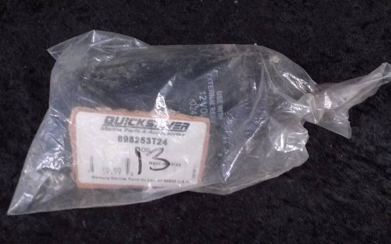 lot 1614 image: Quicksilver Coil, PN 895253T24