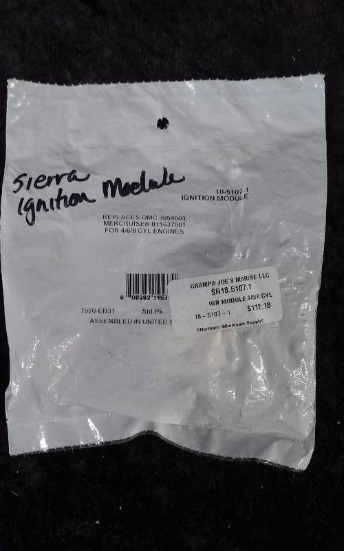 lot 1617 image: Sierra Ignition Module, PN 18-5107-1