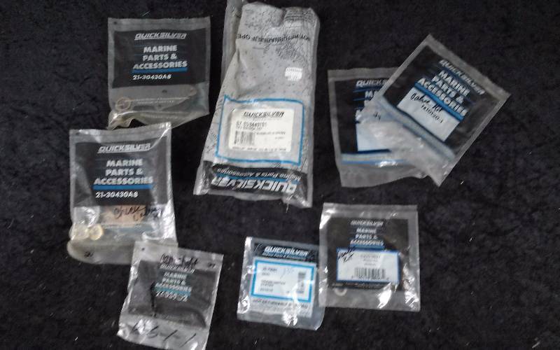 lot 1636 image: QuicksilverMercury Parts - Bin Lot - Misc (see description)
