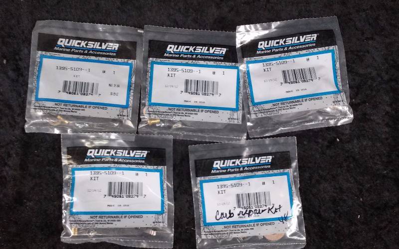 lot 1645 image: QuicksilverMercury Parts - Bin Lot - Misc (see description)
