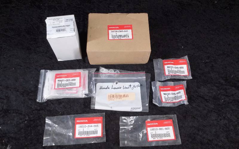 lot 1657 image: Honda Parts - Bin Lot - Misc (see description)