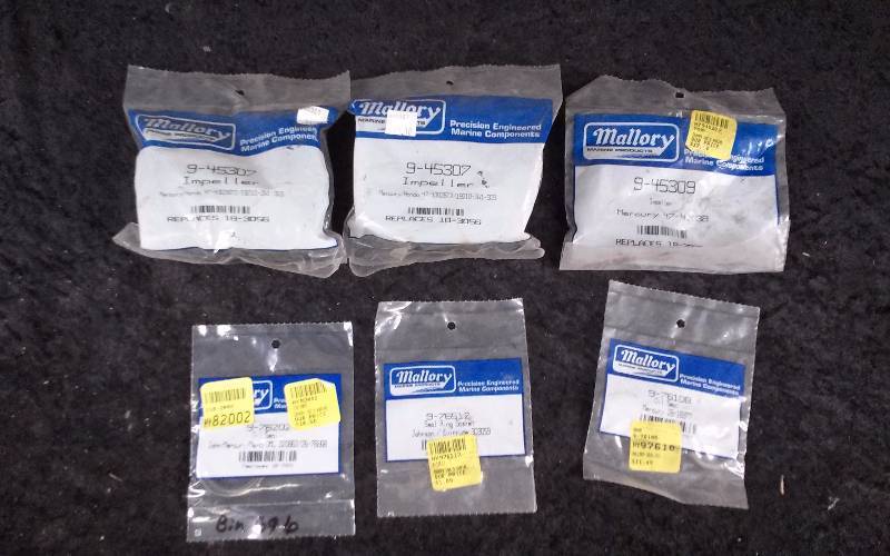 lot 1659 image: Mallory Marine Parts - Bin Lot - Misc (see description)