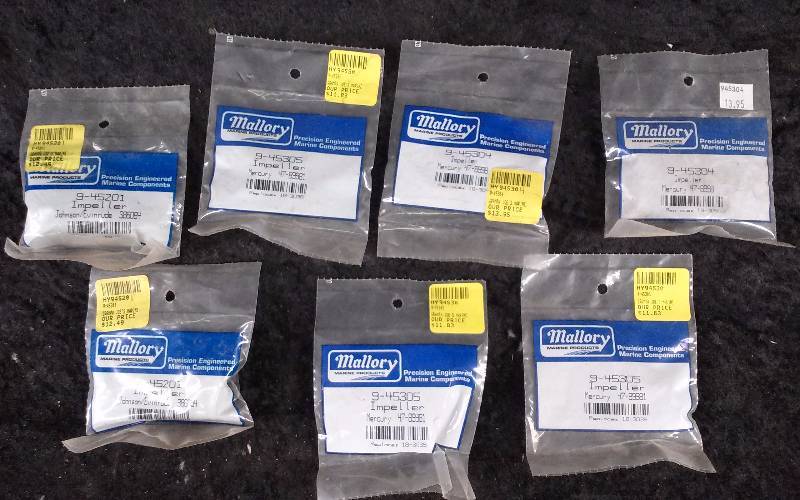 lot 1660 image: Mallory Marine Parts - Bin Lot - Misc (see description)