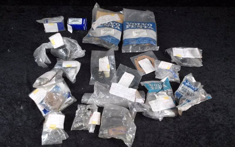 lot 1667 image: VOLVO Penta Parts -Bin Lot - Misc (see description)