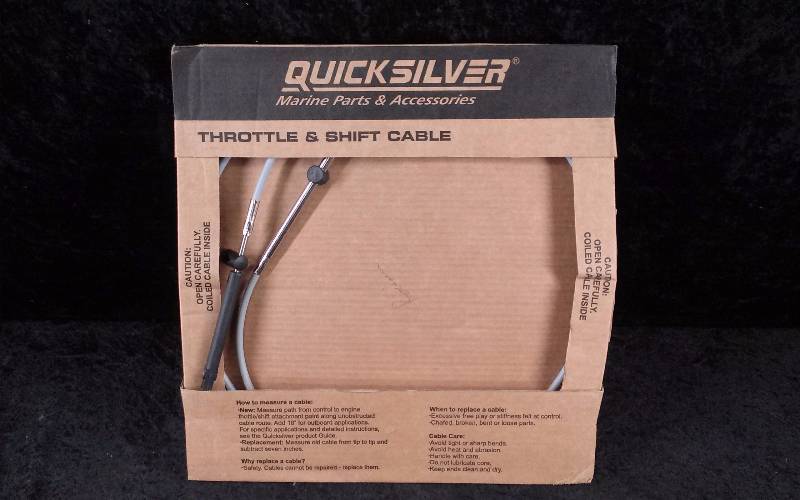 lot 1672 image: Quicksilver ThrottleShift Cable, PN 897977A18