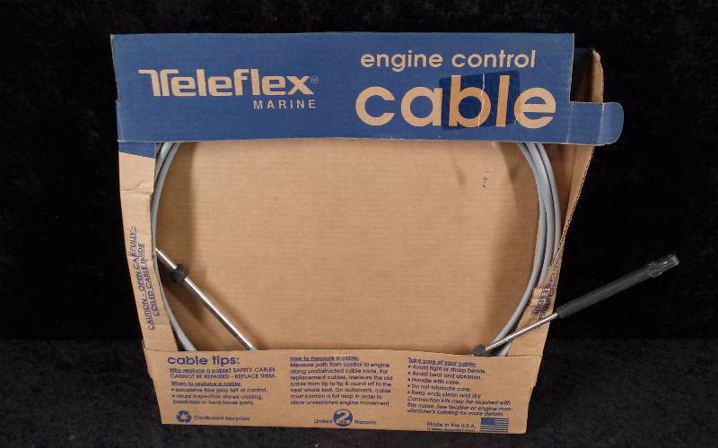 lot 1674 image: Teleflex Engine Control Cable, PN CCX20520