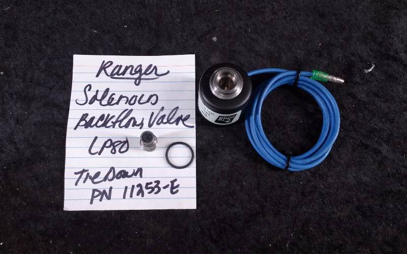 lot 1714 image: Tie Down Eng, Solenoid Backflow Valvem PN 11253