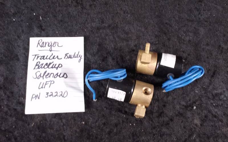 lot 1715 image: (2) UFP Trailer Buddy Backup Solenoid, PN 32220