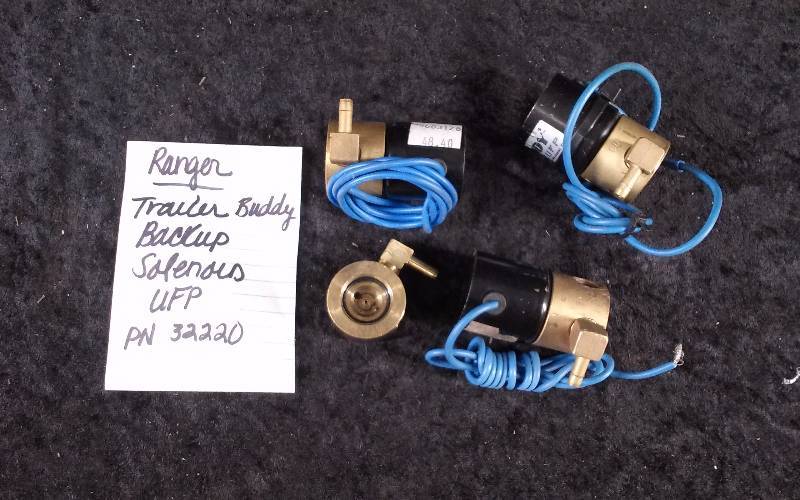 lot 1716 image: (3) UFP Trailer Buddy Backup Solenoid, PN 32221