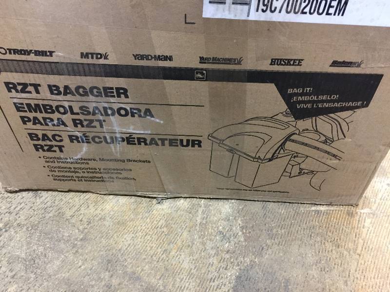 RZT Bagger MTD46 Twin Bagger
