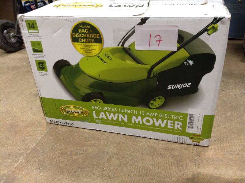 SunJoe Lawn Mower 13 amp electric not used