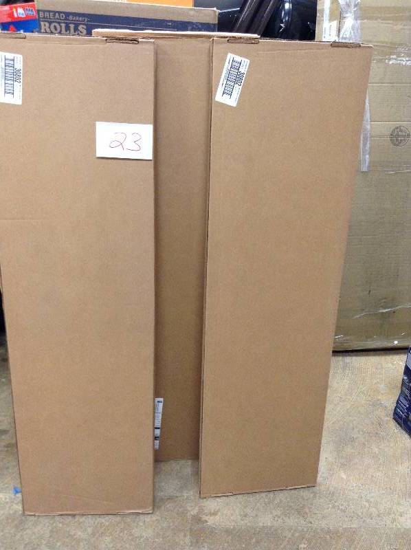 ClosetMaid Impressions 48 in. W Walnut Top Shelf Kit lot of 3 New