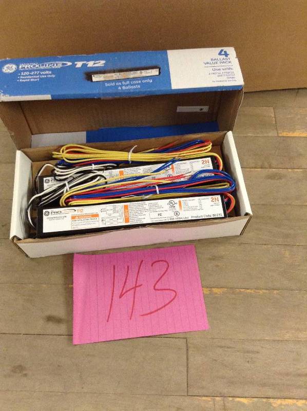 GE Multi Volt ProLine T12 4 Ballasts New