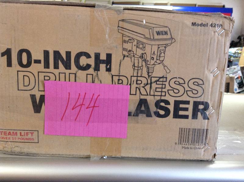 Wen 10 inch Drill Press with Laser Model 4210