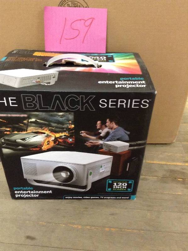 The Black Series Entertainment Projector