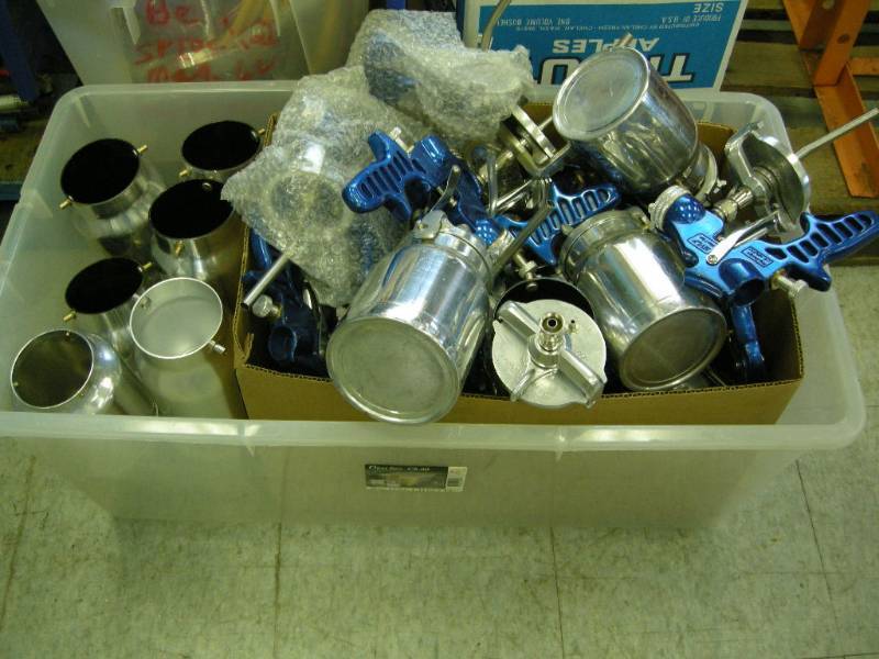 lot 45 image: HVLP Spray Gun Group