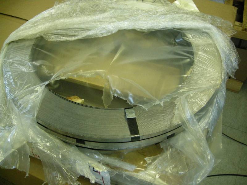 lot 83 image: 5 New Rolls Metal BandingStrapping